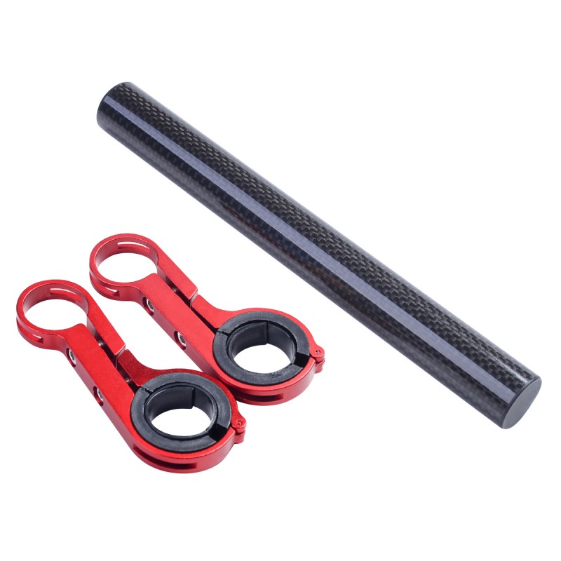 AU MTB Handlebar Extension Mount Bicycle Bike Handle Bar Bracket